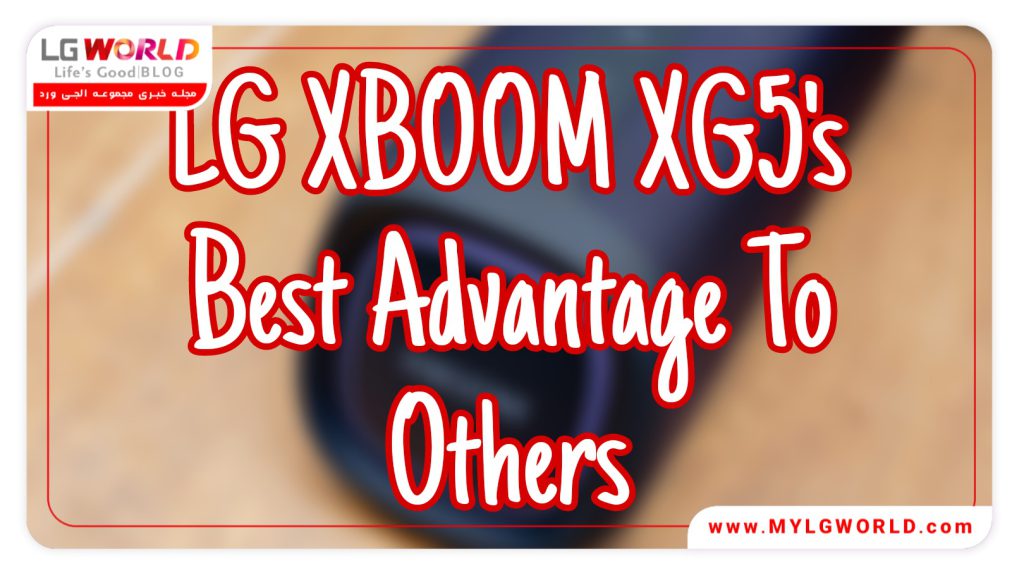 اسپیکر LG XBOOM GO XG5