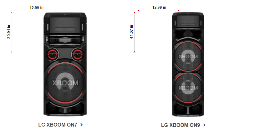 بررسی اسپیکر Xboom ON7 و ال جی Xboom ON9