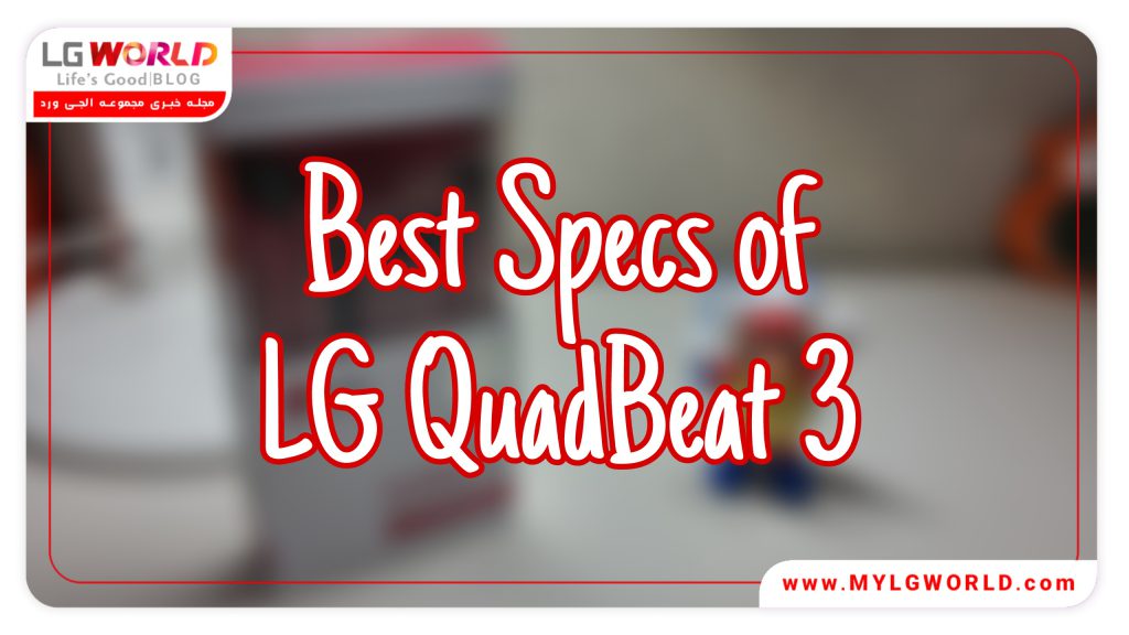 هندزفری اورجینال ال جی QuadBeat 3