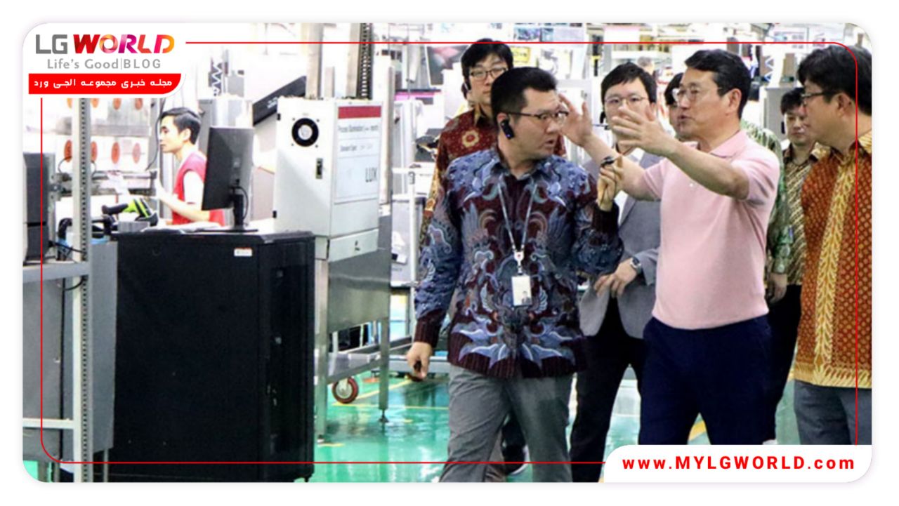 سایت های اصلی تولید آسیا ال جی