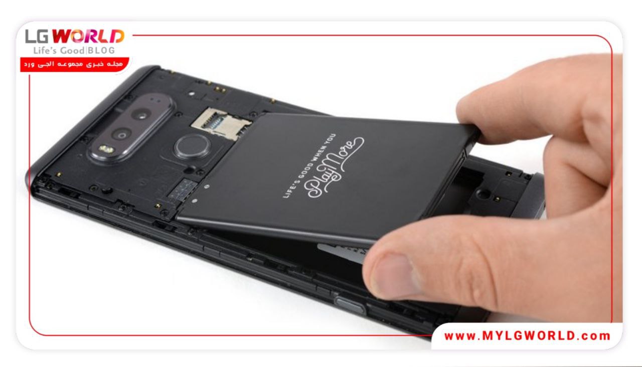 مشخصات باتری اورجینال موبایل LG V20