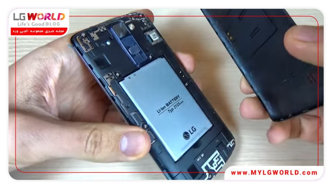 مشخصات باتری اورجینال موبایل LG K8 2016