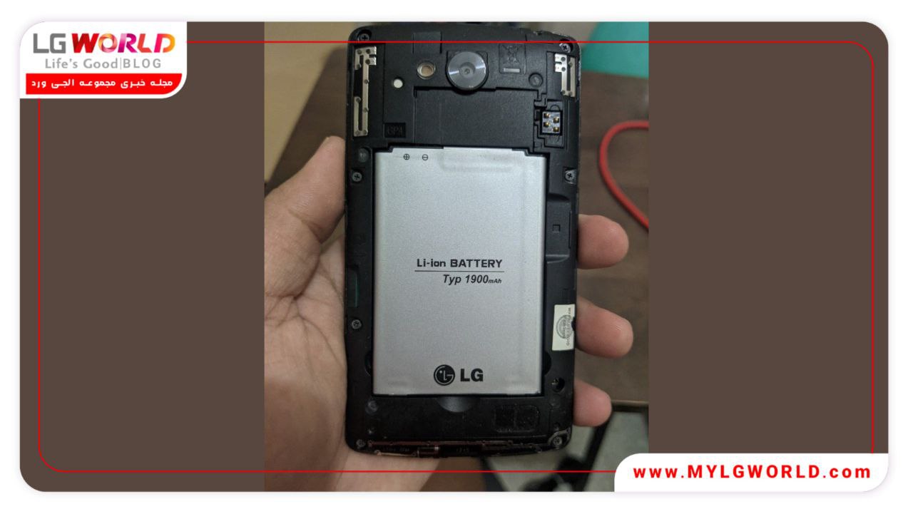 مشخصات باتری گوشی LG L FINO