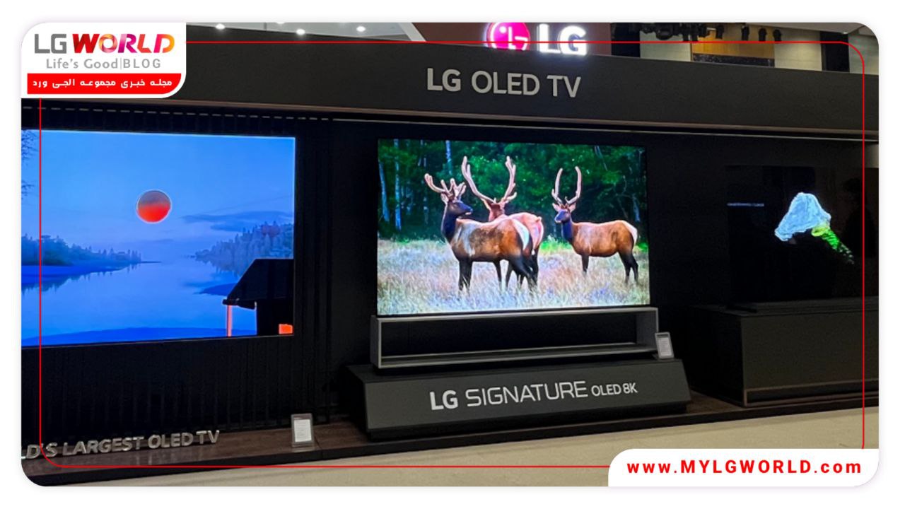 تلویزیون ال جی در 2023 World IT Show