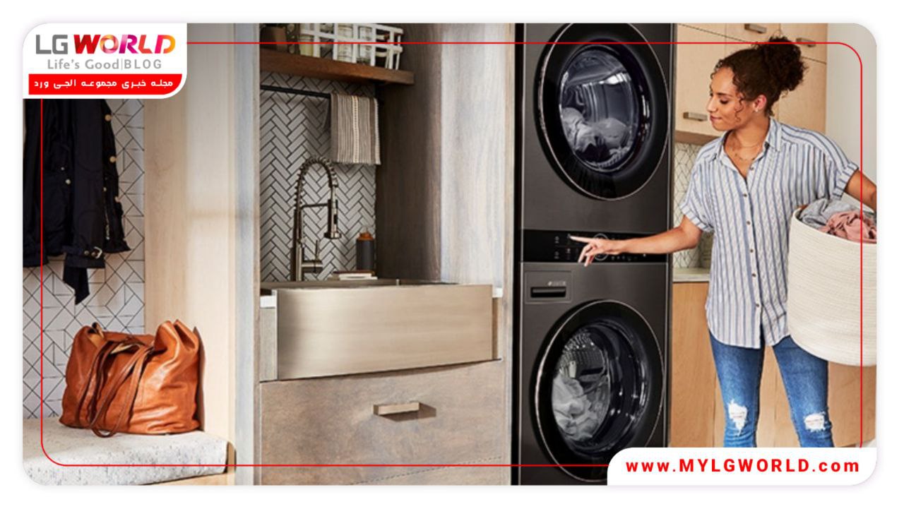 قیمت و خرید LG Tromm Wash Tower