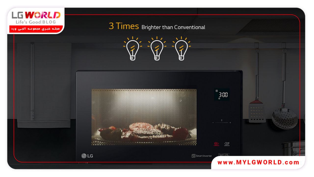 بررسی مایکروویو ال جی مدل MH8265CIS