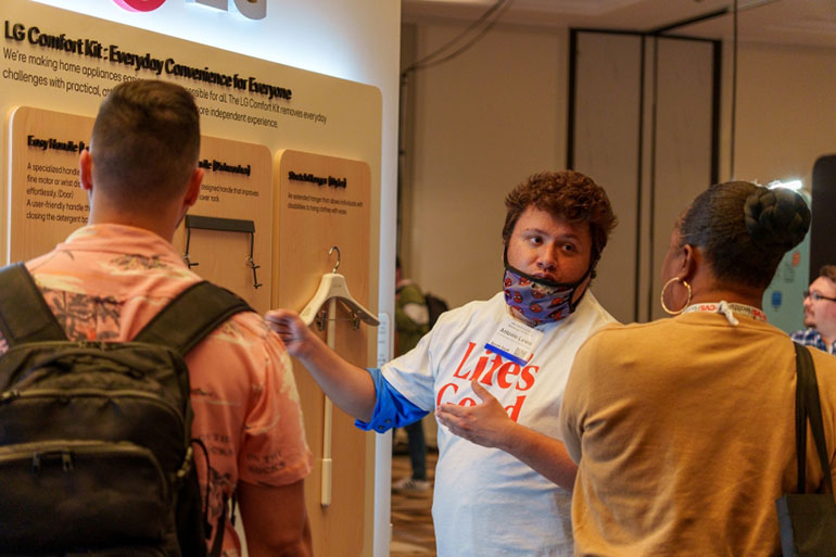 ال‌جی الکترونیکس در بزرگ‌ترین کنفرانس جهانی دسترسی، راه‌حل‌هایی برای دستیابی به چشم‌انداز ESG ارائه داد