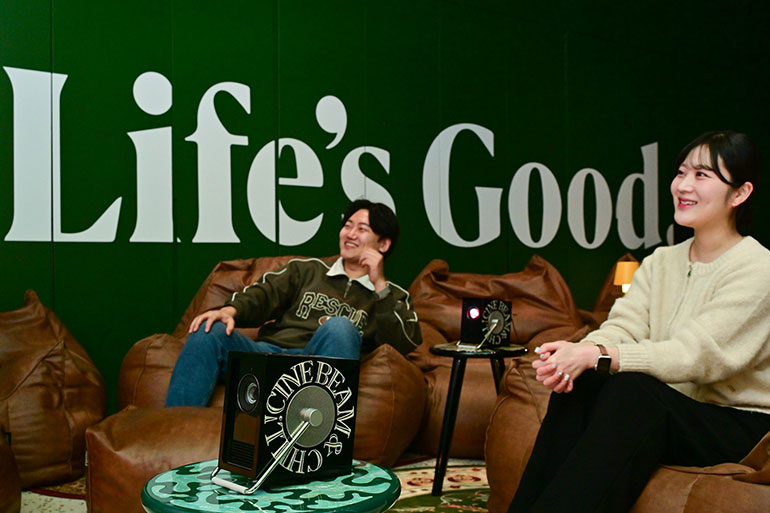 با LG CineBeam Cube فضای داخلی آرامش‌بخشی ایجاد کنید!