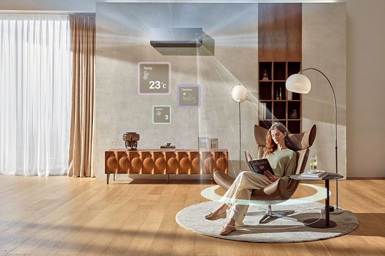 ال‌جی از دستگاه تهویه مطبوع جدید ARTCOOL AI Air رونمایی کرد