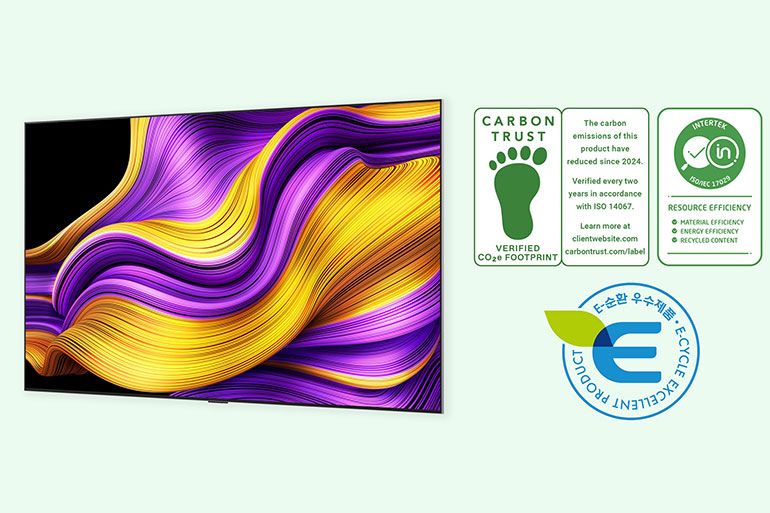 تلویزیونهای OLED ۲۰۲۵ الجی؛ پیشرو در طراحی سبز و کاهش کربن