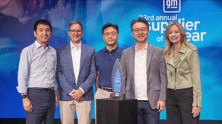 الجی، تأمینکننده برتر ۲۰۲۴ جنرال موتورز؛ افتخاری جهانی