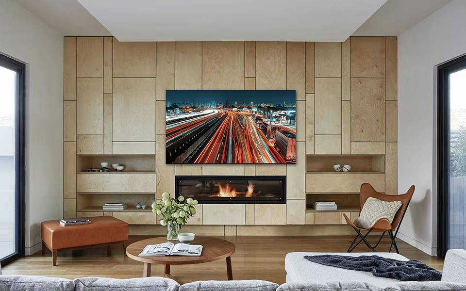 بهترین اندازه تلویزیون الجی برای پذیرایی