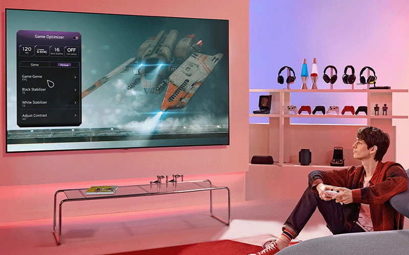 چرا QNED الجی بهترین انتخاب برای گیمرهاست؟