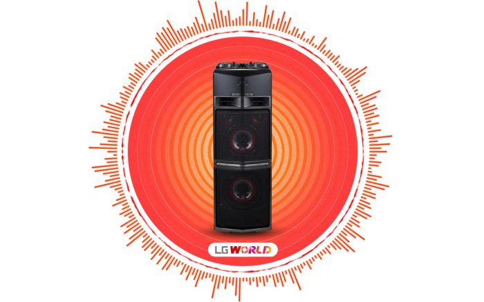 سیستم صوتی 1800 وات ال جی XBOOM OJ98