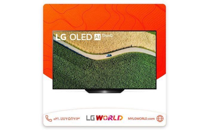 تلویزیون هوشمند OLED ال جی 65 اینچ 4K HDR سری B9 مدل OLED65B9PVA با ThinQ AI