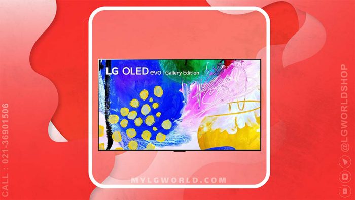 تلویزیون هوشمند OLED ال جی 83 اینچ evo Gallery Edition مدل OLED83G2 2022