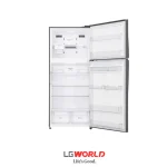 قیمت و خرید یخچال فریزر بالا پایین دو درب 17 فوت ال جی مدل 682 رنگ سیلور