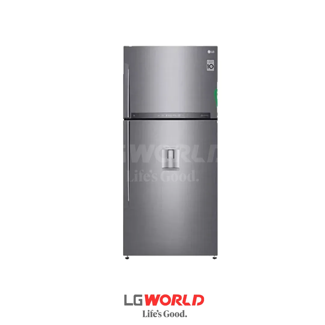 قیمت و خرید یخچال فریزر بالا پایین دو درب 17 فوت ال جی مدل 682 رنگ سیلور