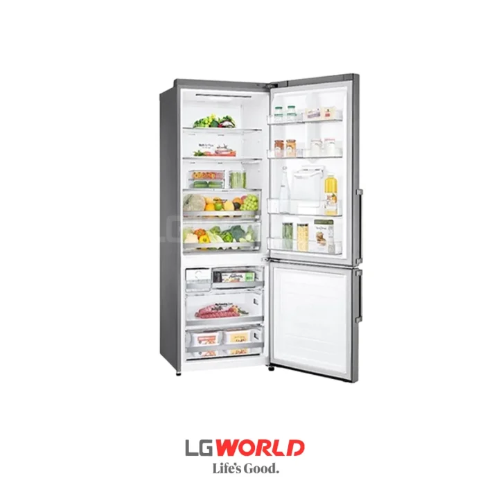 قیمت و خرید یخچال فریزر بالا پایین دو درب 16 فوت ال جی مدل 689 رنگ سیلور