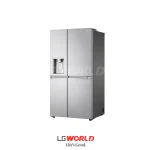 قیمت و خرید یخچال ساید بای ساید 24 فوت ال جی مدل LG J287 رنگ سیلور