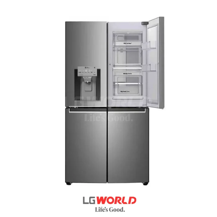 قیمت و خرید یخچال ساید بای ساید 32 فوت ال جی مدل LG J34 رنگ سیلور