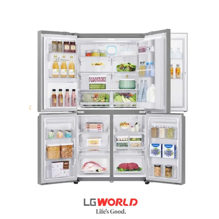 قیمت و خرید یخچال ساید بای ساید 32 فوت ال جی مدل LG J34 رنگ سیلور