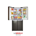 قیمت و خرید یخچال ساید بای ساید 32 فوت ال جی مدل LG J35 رنگ دودی