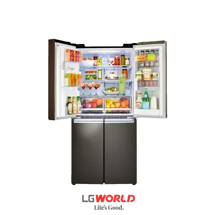 قیمت و خرید یخچال ساید بای ساید 32 فوت ال جی مدل LG J35 رنگ دودی