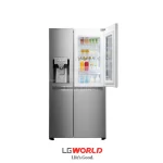 قیمت و خرید یخچال ساید بای ساید 24 فوت ال جی مدل LG X260 رنگ سیلور