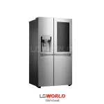 قیمت و خرید یخچال ساید بای ساید 24 فوت ال جی مدل LG X260 رنگ سیلور