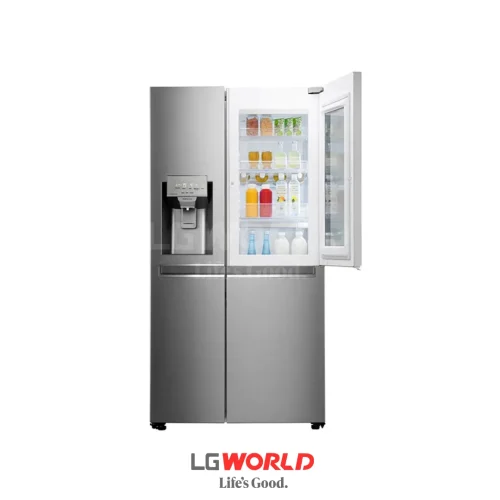 قیمت و خرید یخچال ساید بای ساید 24 فوت ال جی مدل LG X260 رنگ سیلور