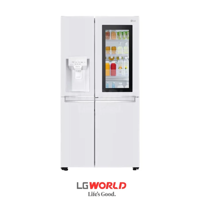 خرید یخچال ساید بای ساید 24 فوت ال جی مدل LG X260 رنگ سفید قیمت و خرید یخچال ساید بای ساید 24 فوت ال جی مدل LG X260 رنگ سفید