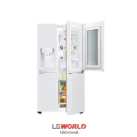 قیمت و خرید یخچال ساید بای ساید 24 فوت ال جی مدل LG X260 رنگ سفید