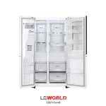 قیمت و خرید یخچال ساید بای ساید 24 فوت ال جی مدل LG X260 رنگ سفید