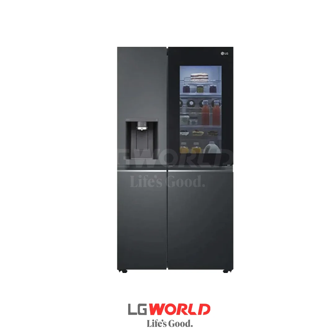 قیمت و خرید یخچال ساید بای ساید 24 فوت ال جی مدل LG X287 رنگ دودی