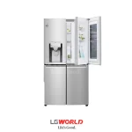 قیمت و خرید یخچال ساید بای ساید 25 فوت ال جی مدل LG X945 رنگ سیلور