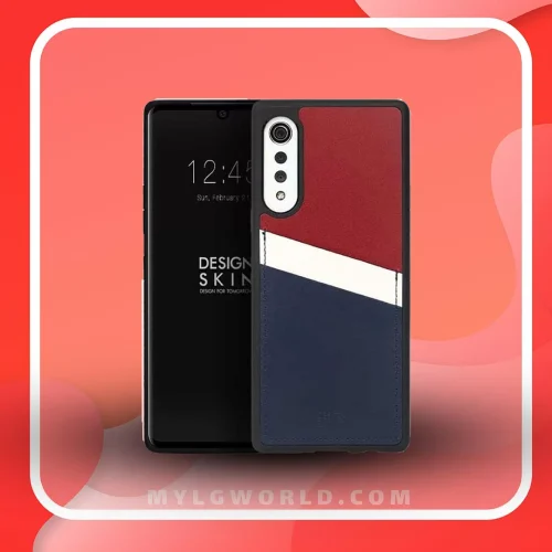 قیمت و خرید کاور چرم اصل Design Skin برای LG VELVET ساخت کره جنوبی - طرح فرانسه از فروشگاه رسمی الجی