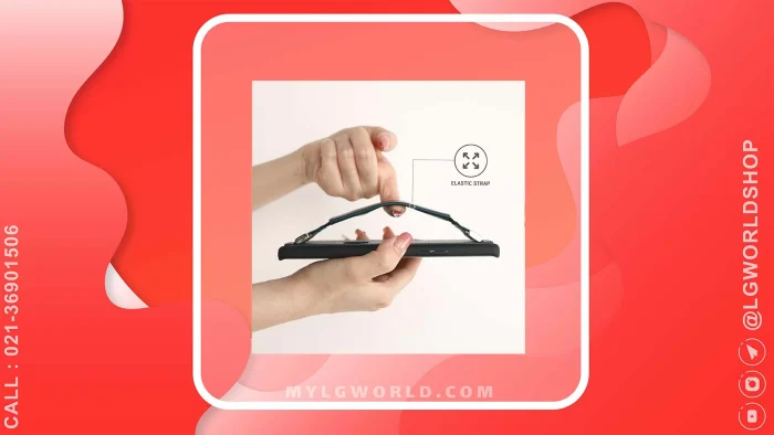 قیمت و خرید قاب چرم اصل Design Skin برای LG VELVET ساخت کره جنوبی - بند دستی از فروشگاه رسمی الجی