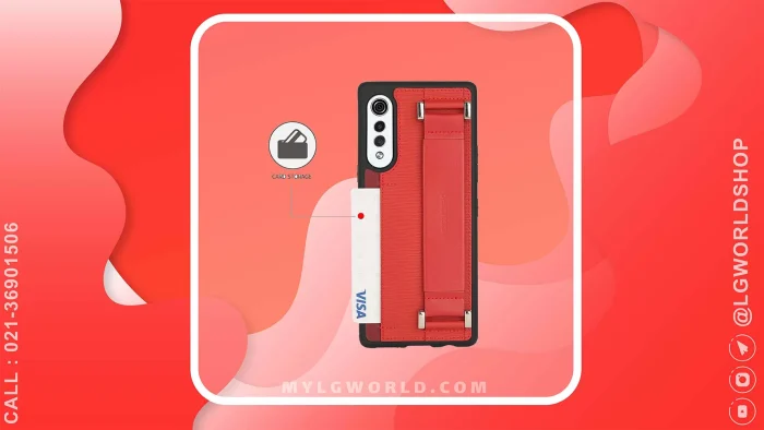 قیمت و خرید قاب چرم اصل Design Skin برای LG VELVET ساخت کره جنوبی - بند دستی از فروشگاه رسمی الجی