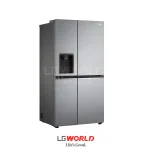 قیمت و خرید یخچال ساید بای ساید 30 فوت ال جی مدل J257 رنگ سیلور