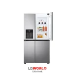 قیمت و خرید یخچال ساید بای ساید 30 فوت ال جی مدل J257 رنگ سیلور