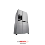 قیمت و خرید یخچال ساید بای ساید 31 فوت ال جی مدل LG J348 رنگ سیلور