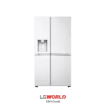 قیمت و خرید یخچال ساید بای ساید 31 فوت ال جی مدل LG J348 رنگ سفید