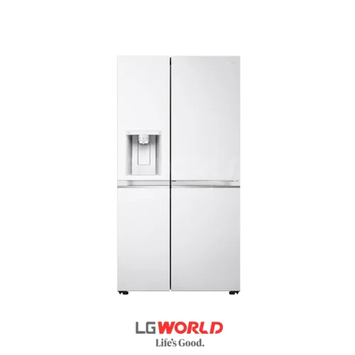 قیمت و خرید یخچال ساید بای ساید 31 فوت ال جی مدل LG J348 رنگ سفید