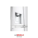 قیمت و خرید یخچال ساید بای ساید 31 فوت ال جی مدل LG J348 رنگ سفید