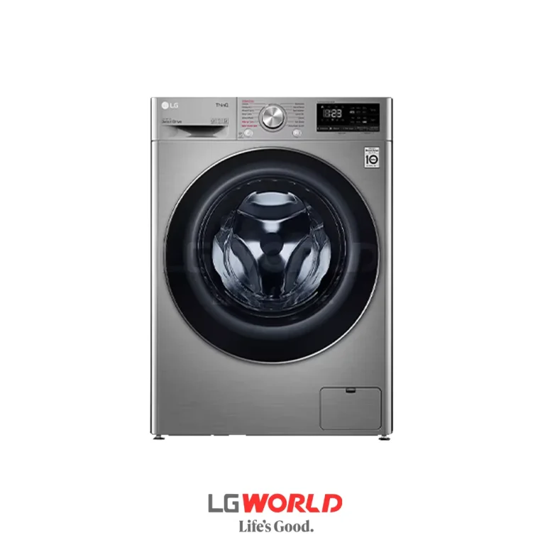 قیمت و خرید ماشین لباسشویی ال جی 9 کیلویی مدل LG R5 رنگ سیلور