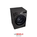 قیمت و خرید ماشین لباسشویی ال جی 10.5 کیلویی مدل LG V9 رنگ دودی با خشک کن