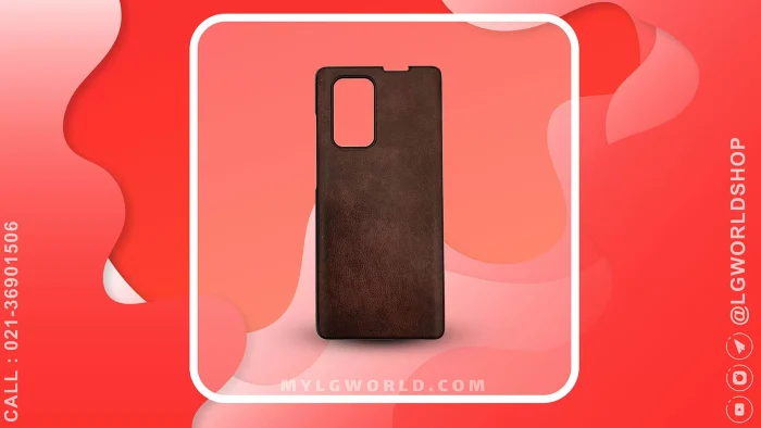 قیمت و خرید قاب طرح چرم جدید گوشی موبایل LG WING از فروشگاه رسمی الجی