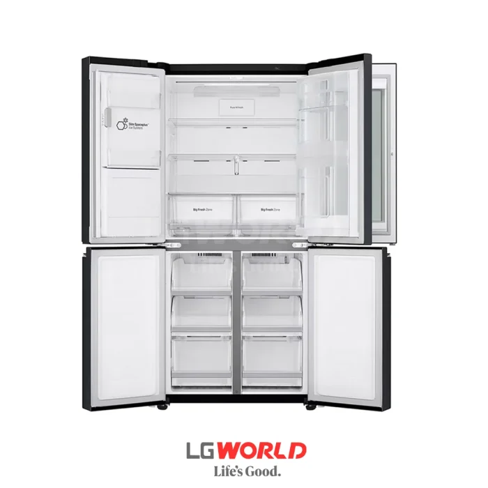 قیمت و خرید یخچال ساید بای ساید 20 فوت ال جی مدل LG X29 رنگ دودی مونتاژ چین