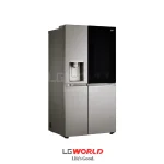 قیمت وخرید یخچال ساید بای ساید 24 فوت ال جی مدل LG X348 رنگ سیلور